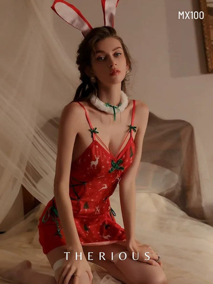 Christmas Cheers Lingerie MX100 [Ready Stock]