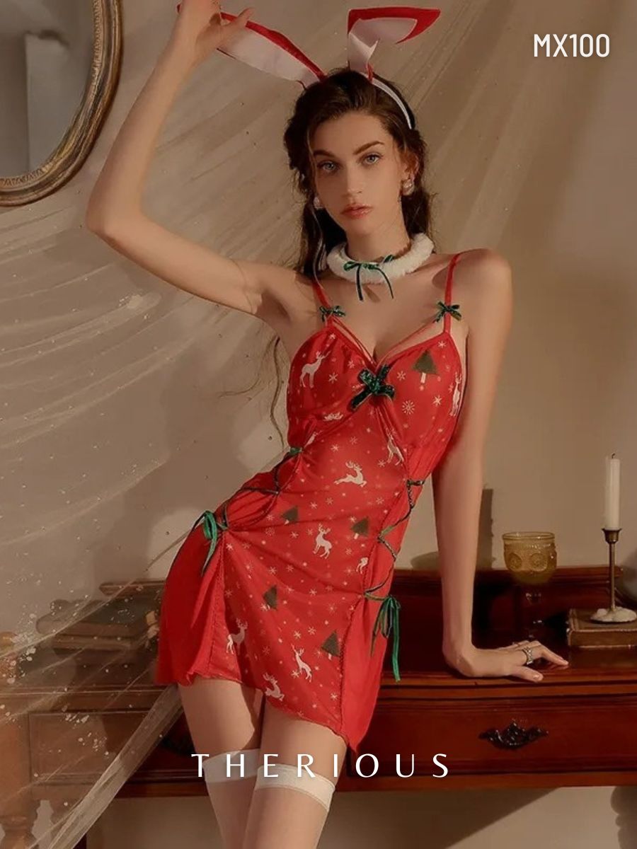 Christmas Cheers Lingerie MX100 [Ready Stock]