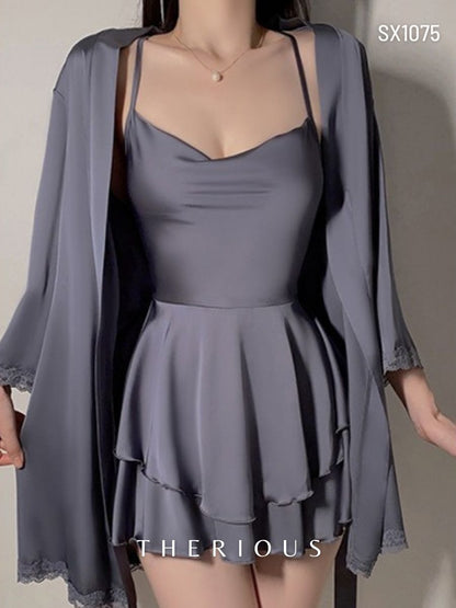 Lala Satin Dress Lingerie SX1075 [Pre-order]