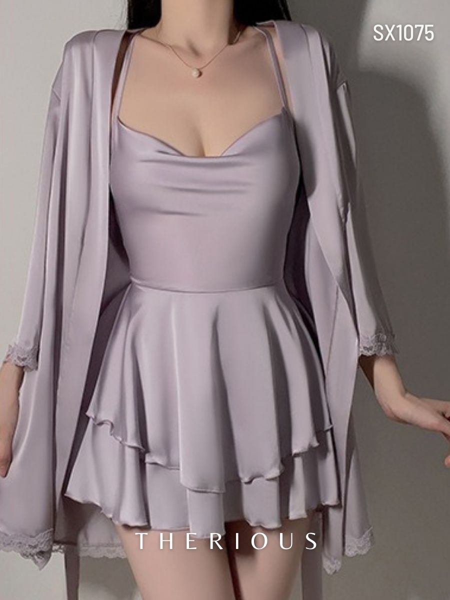 Lala Satin Dress Lingerie SX1075 [Pre-order]