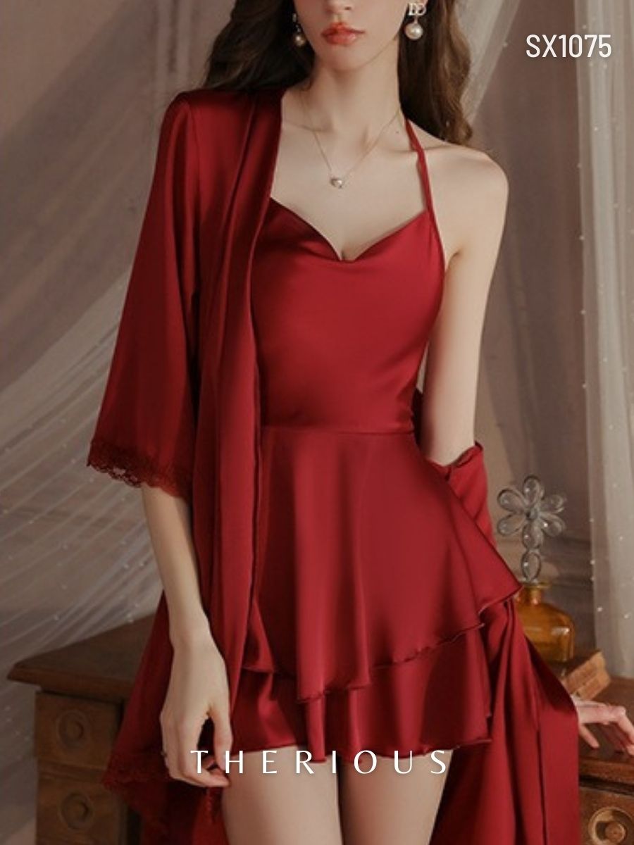 Lala Satin Dress Lingerie SX1075 [Pre-order]