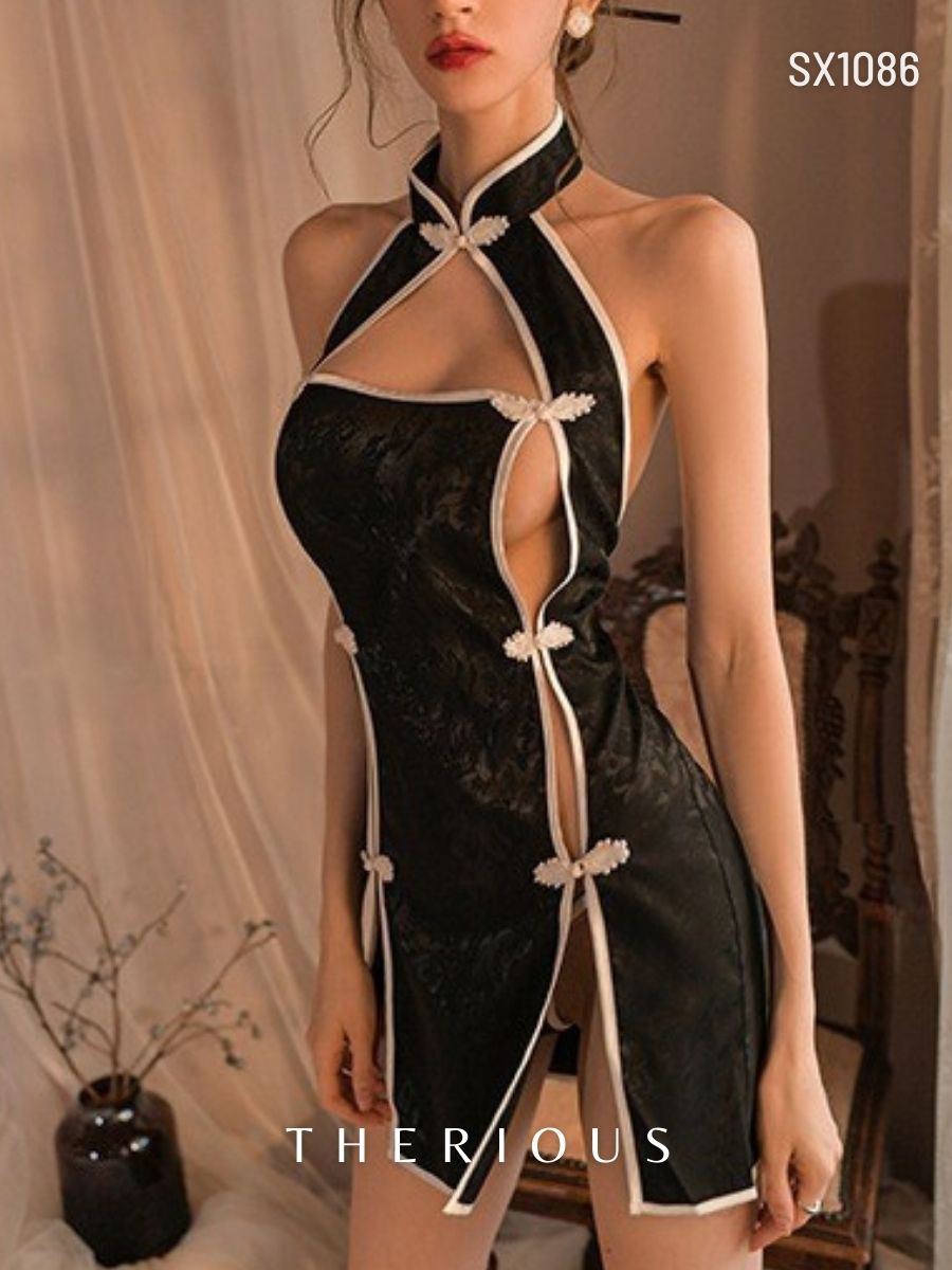 Lala Cheongsam Dress Costume Lingerie SX1086 [Ready Stock]