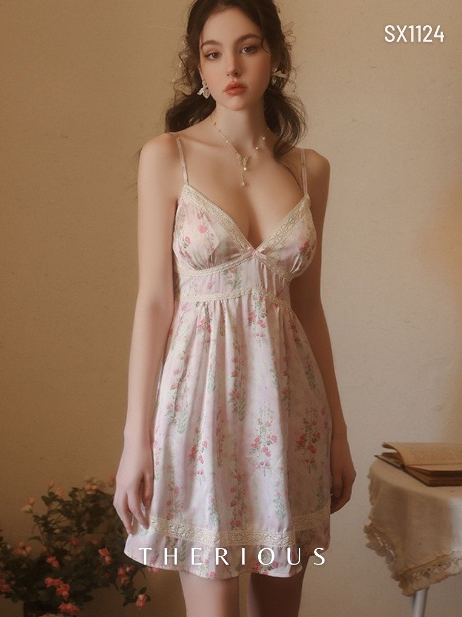 Harper French Floral Lingerie SX1124 [Preorder] [Got Plus Size]