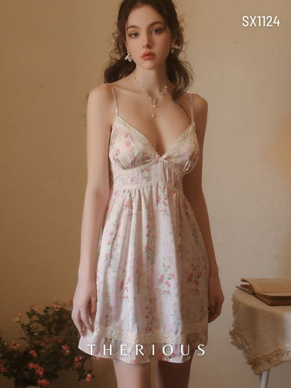 Harper French Floral Lingerie SX1124 [Preorder] [Got Plus Size]
