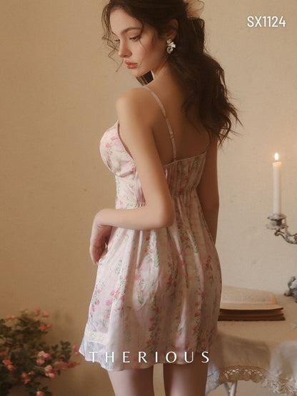 Harper French Floral Lingerie SX1124 [Preorder] [Got Plus Size]