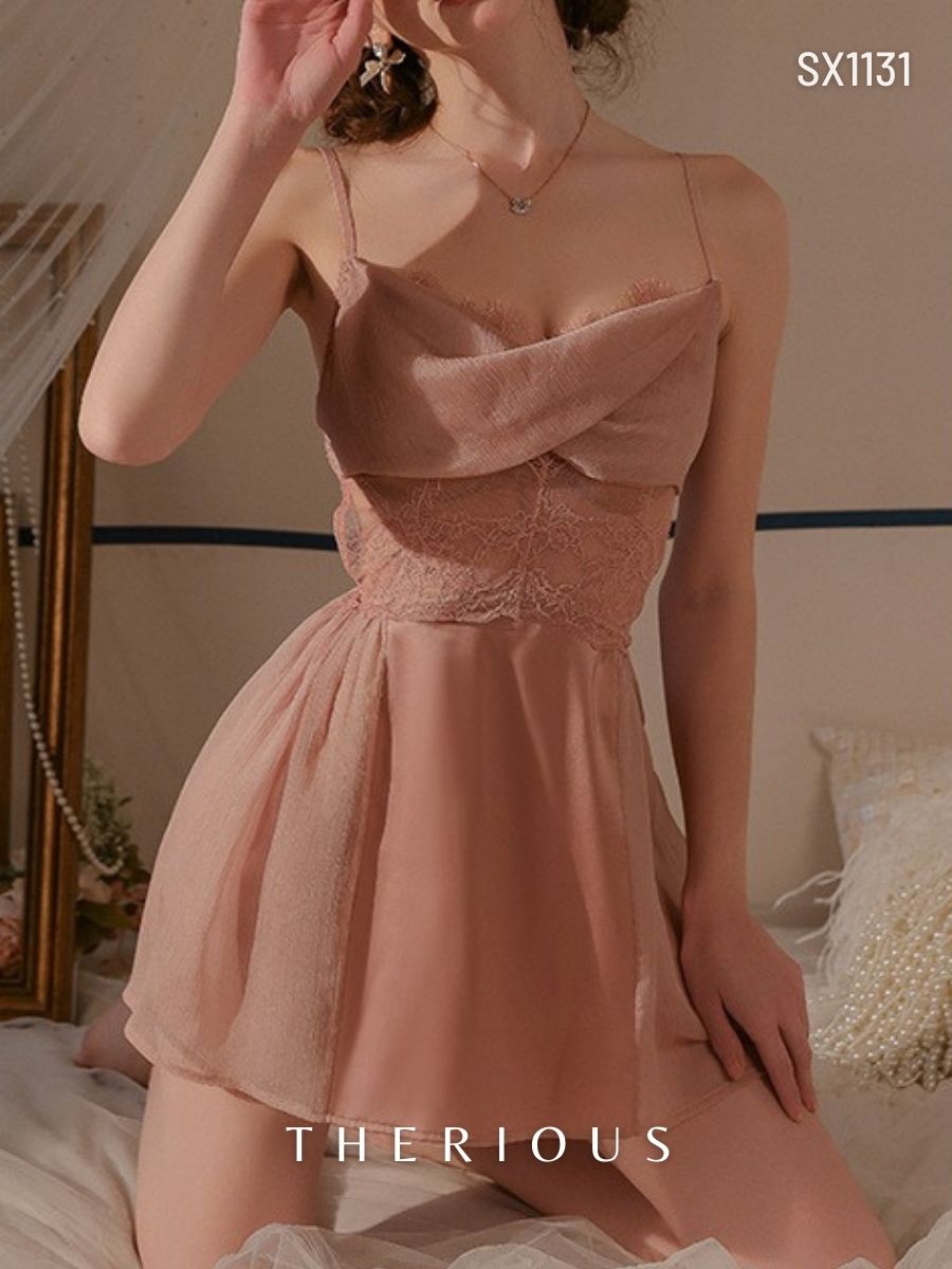 Harper Lace Dress Lingerie SX1131 [Ready Stock]