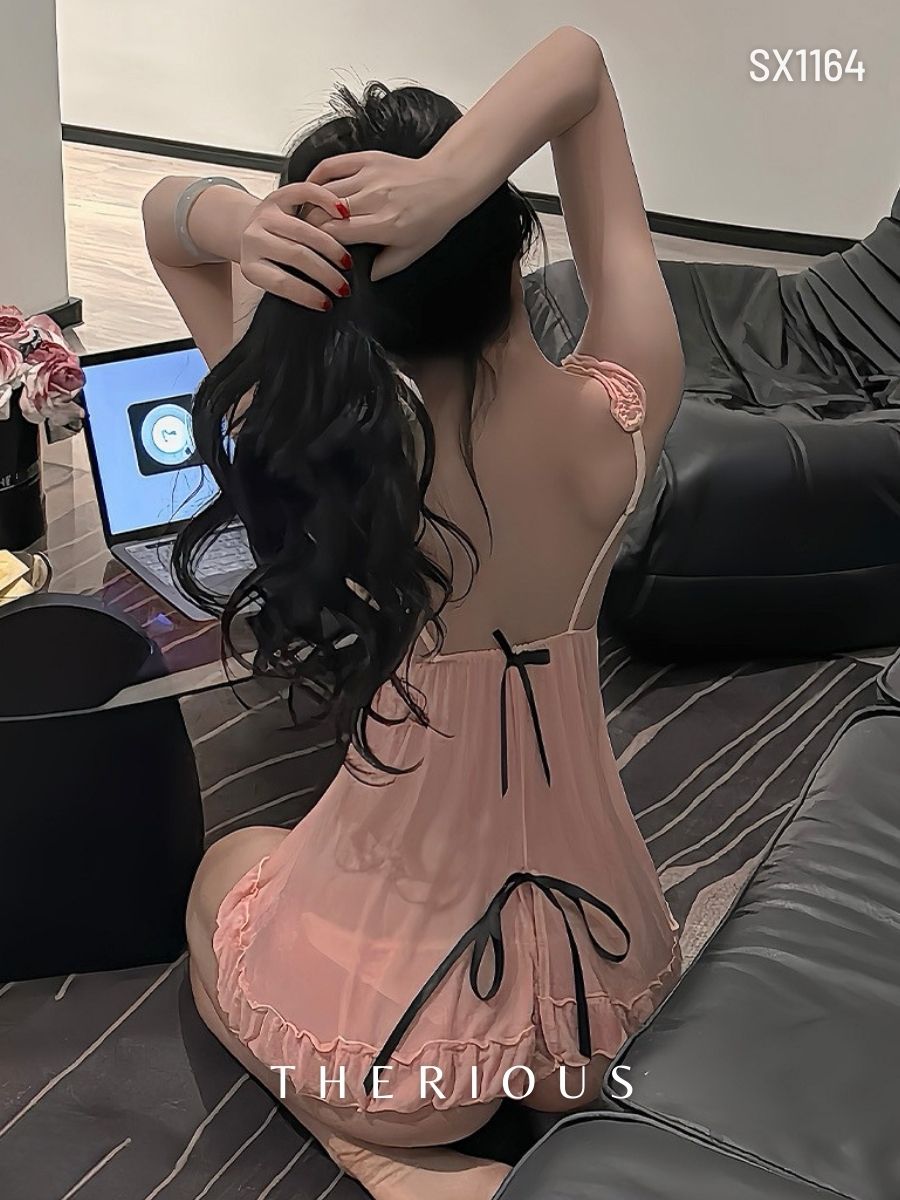 Daphne Fluffy Dress Lingerie SX1164 [Pre-order]