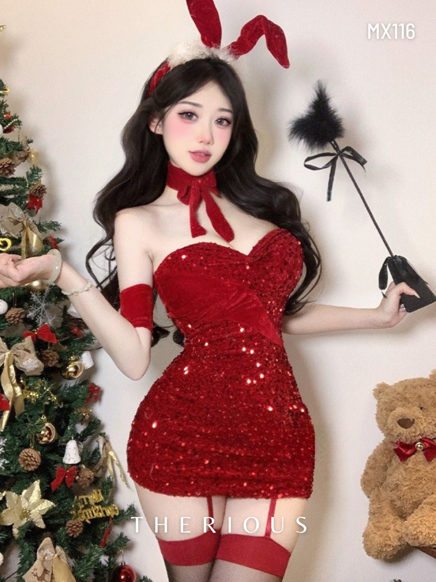 Christmas Cheers Lingerie MX116 [Ready Stock]