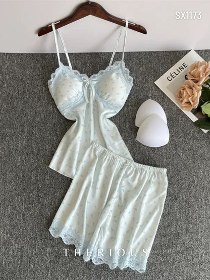 Daphne Lace Pants Set Lingerie SX1173 [Pre-order]