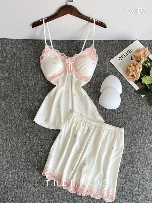 Daphne Lace Pants Set Lingerie SX1173 [Pre-order]