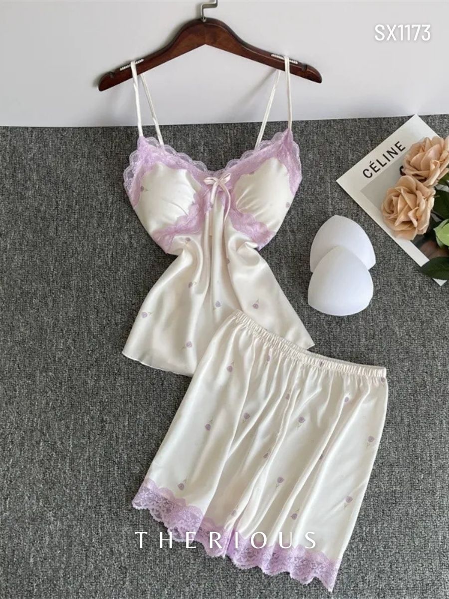 Daphne Lace Pants Set Lingerie SX1173 [Pre-order]