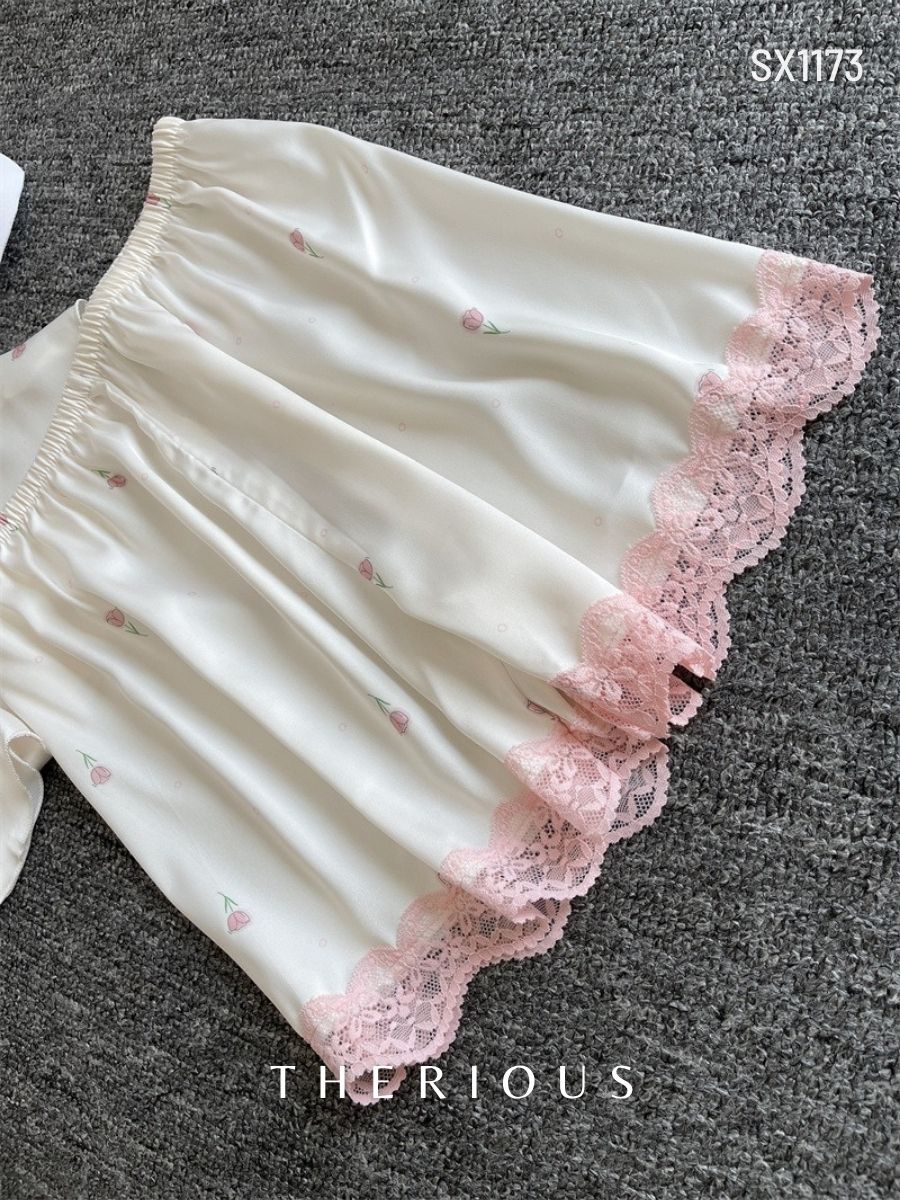Daphne Lace Pants Set Lingerie SX1173 [Pre-order]