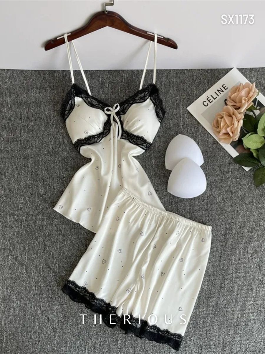Daphne Lace Pants Set Lingerie SX1173 [Pre-order]