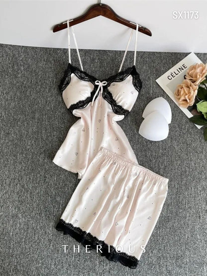 Daphne Lace Pants Set Lingerie SX1173 [Pre-order]