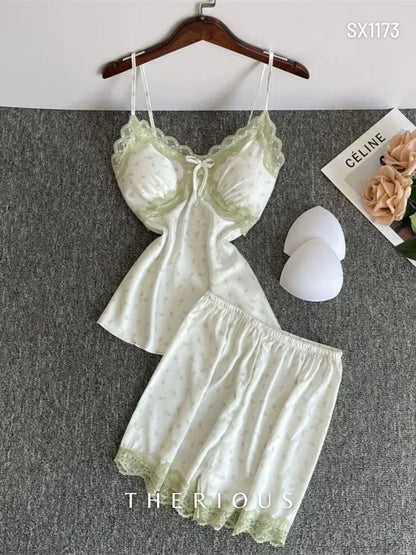 Daphne Lace Pants Set Lingerie SX1173 [Pre-order]