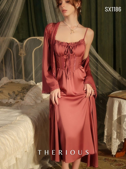 Madison Long Dress Lingerie SX1186 [Ready Stock]