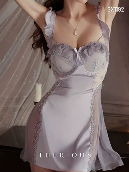 Madison Fluffy Dress Lingerie SX1192 [Preorder]