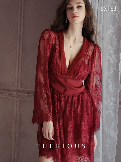 Madison Lace Dress Lingerie SX1193 [Preorder]