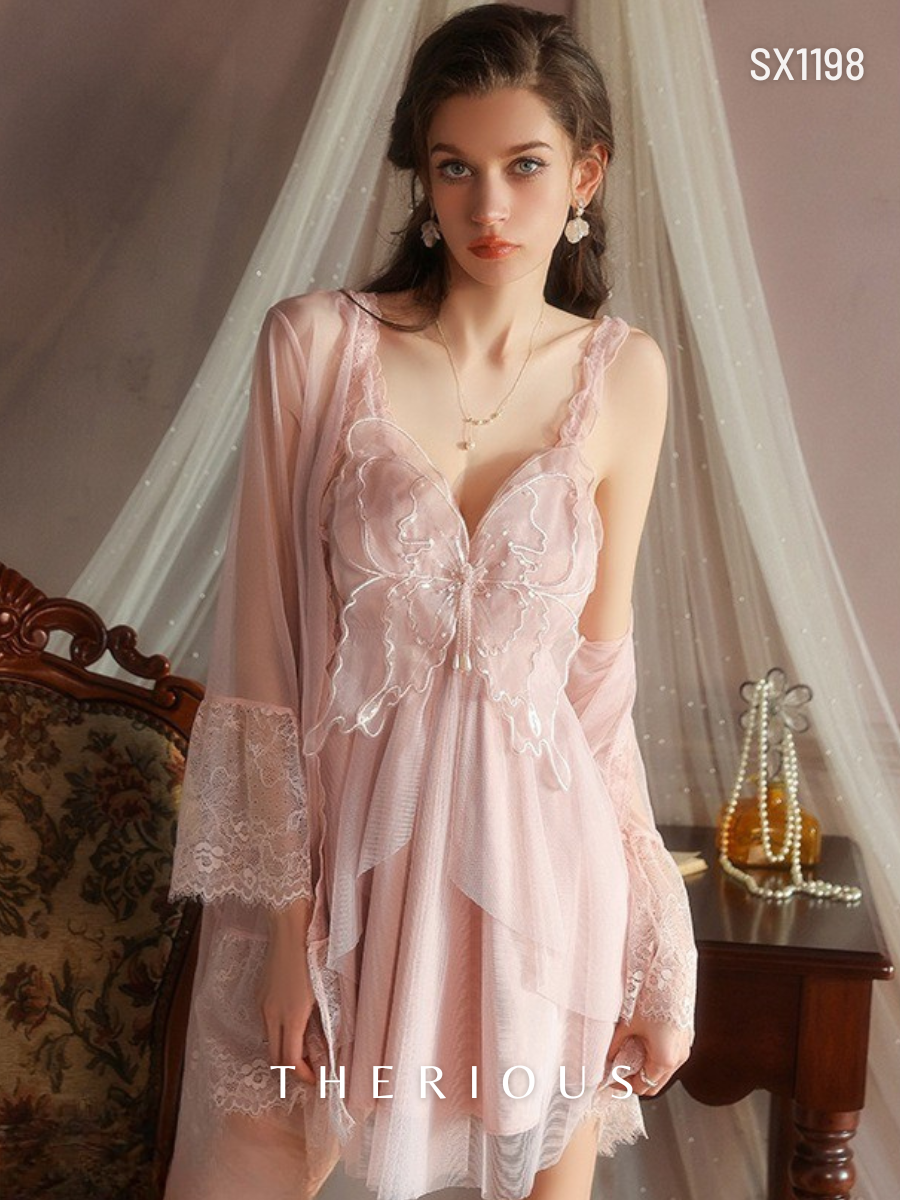 Madison Butterfly Dress Lingerie SX1198 [Preorder]