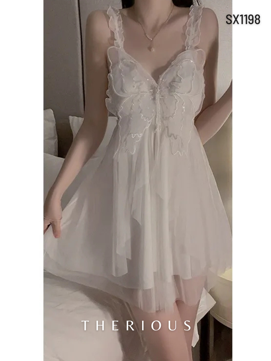 Madison Butterfly Dress Lingerie SX1198 [Preorder]