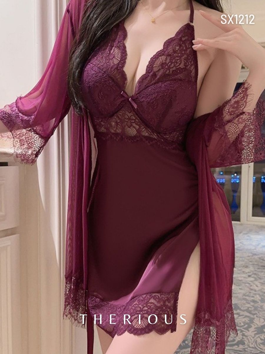Madison Lace Dress Lingerie SX1212 [Ready Stock]