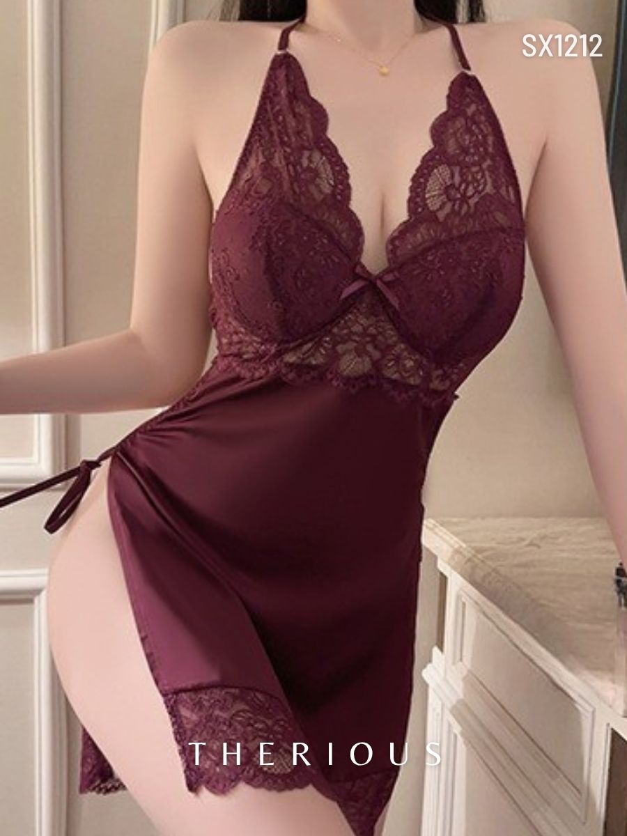 Madison Lace Dress Lingerie SX1212 [Ready Stock]