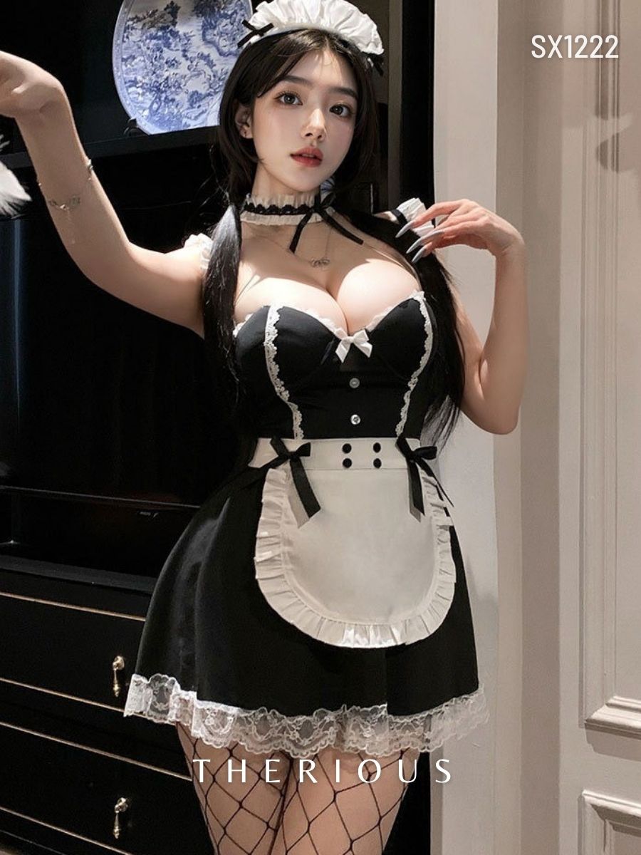 Bronya Maid Costume Lingerie SX1222 [Ready Stock]
