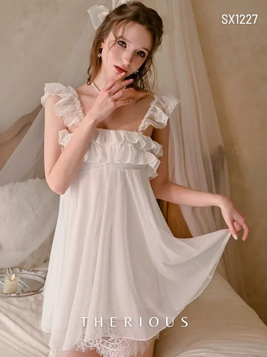 Bronya Tulle Dress Lingerie SX1227 [Ready Stock]