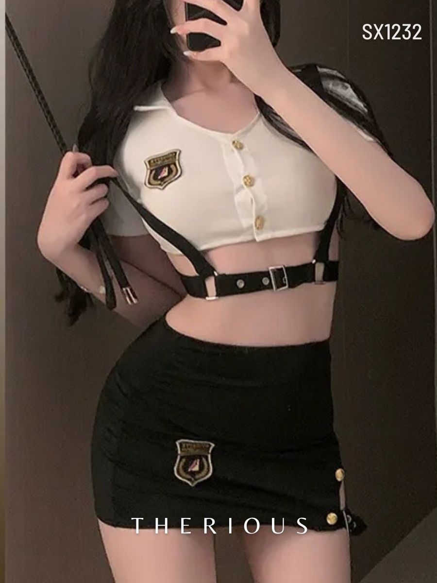 Bronya Officer Costume Lingerie SX1232 [Ready Stock]