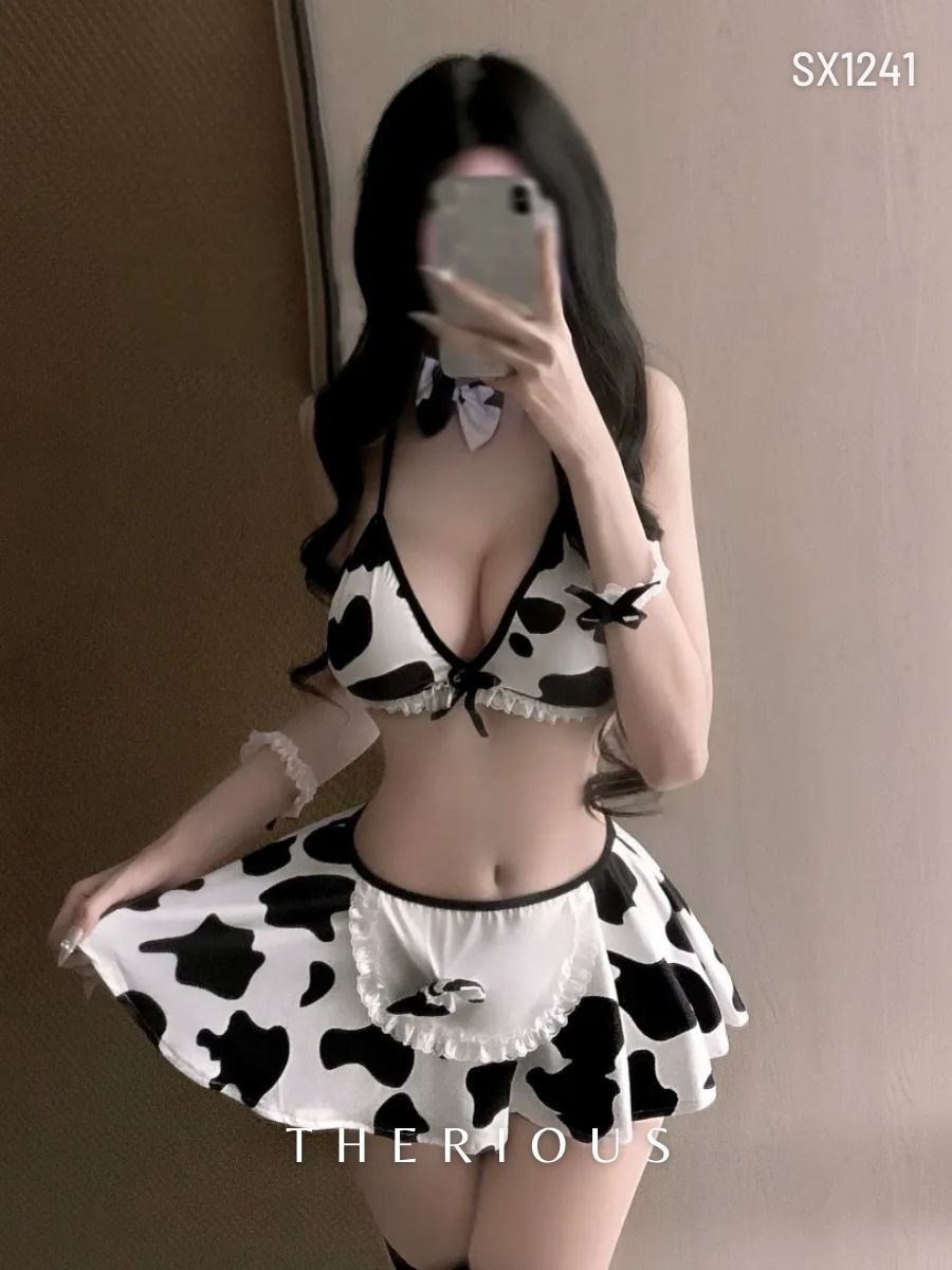 Bronya Costume Cow Lingerie Set SX1241 [Ready Stock]
