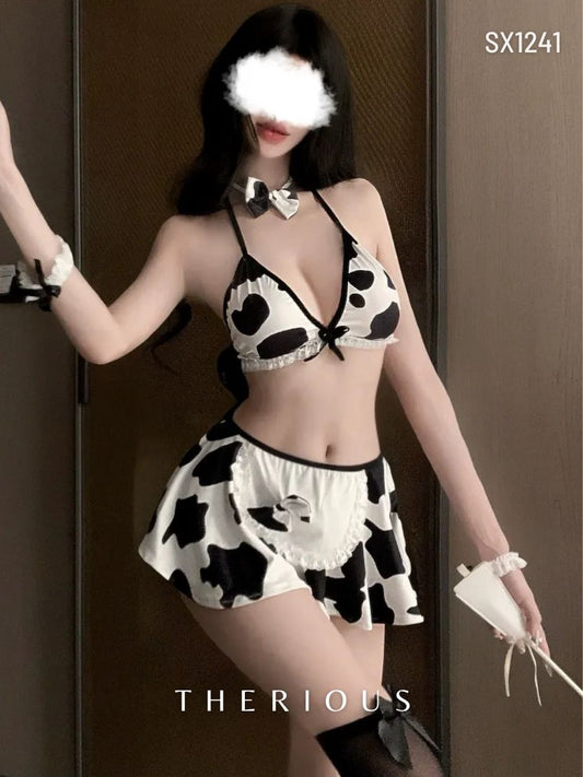 Bronya Costume Cow Lingerie Set SX1241 [Ready Stock]