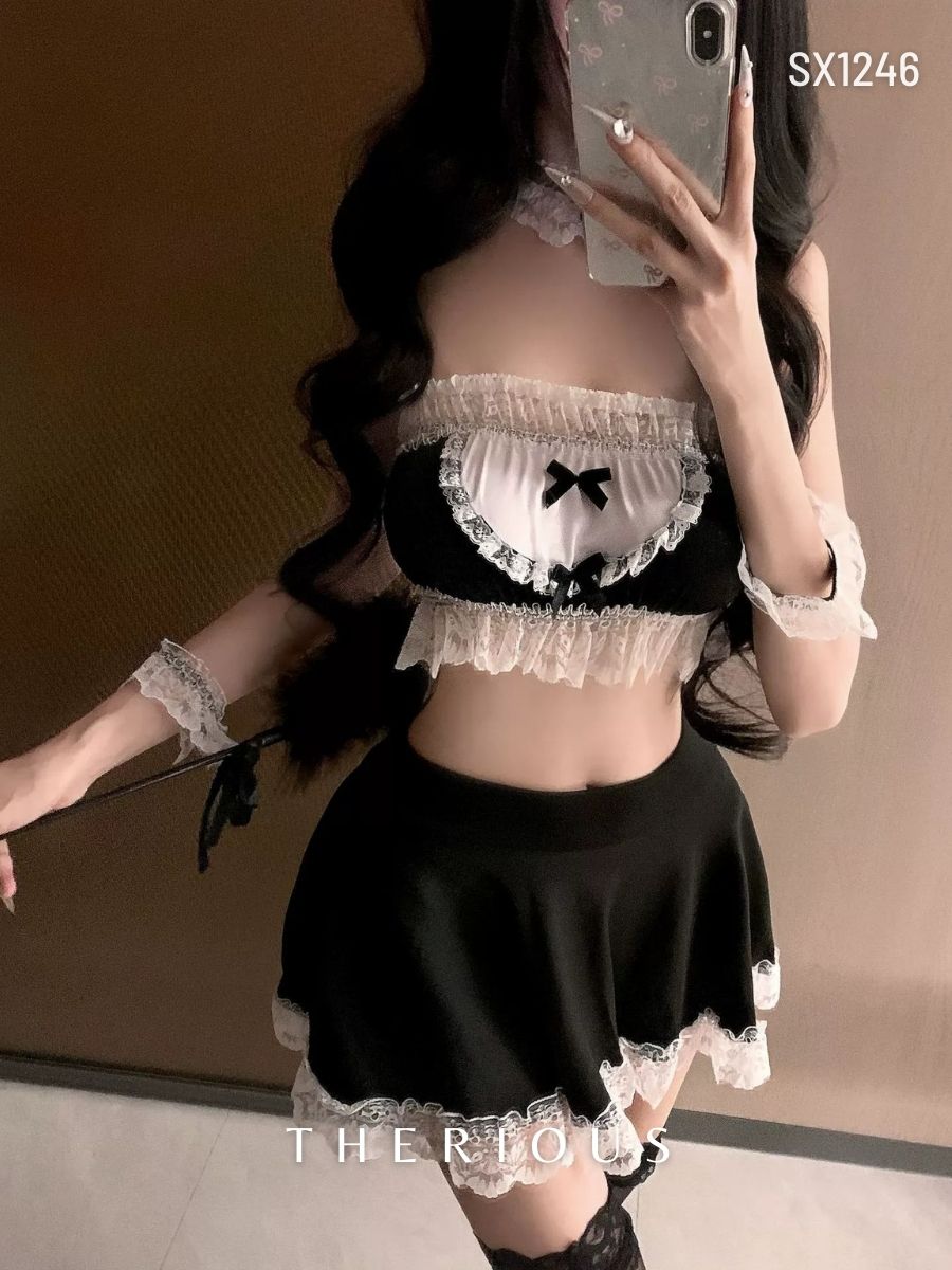 Bronya Maid Costume Lingerie SX1246 [Ready Stock]