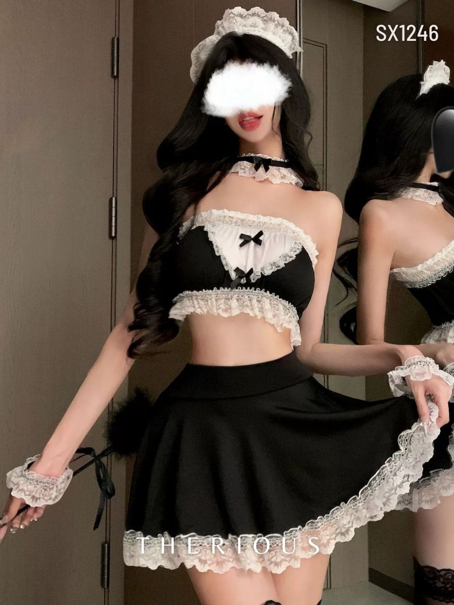Bronya Maid Costume Lingerie SX1246 [Ready Stock]
