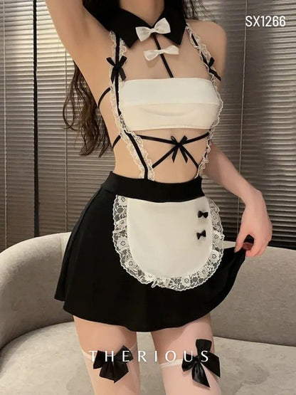 Dhyana Maid Costume Lingerie SX1266 [Ready Stock]