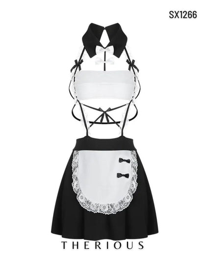 Dhyana Maid Costume Lingerie SX1266 [Ready Stock]
