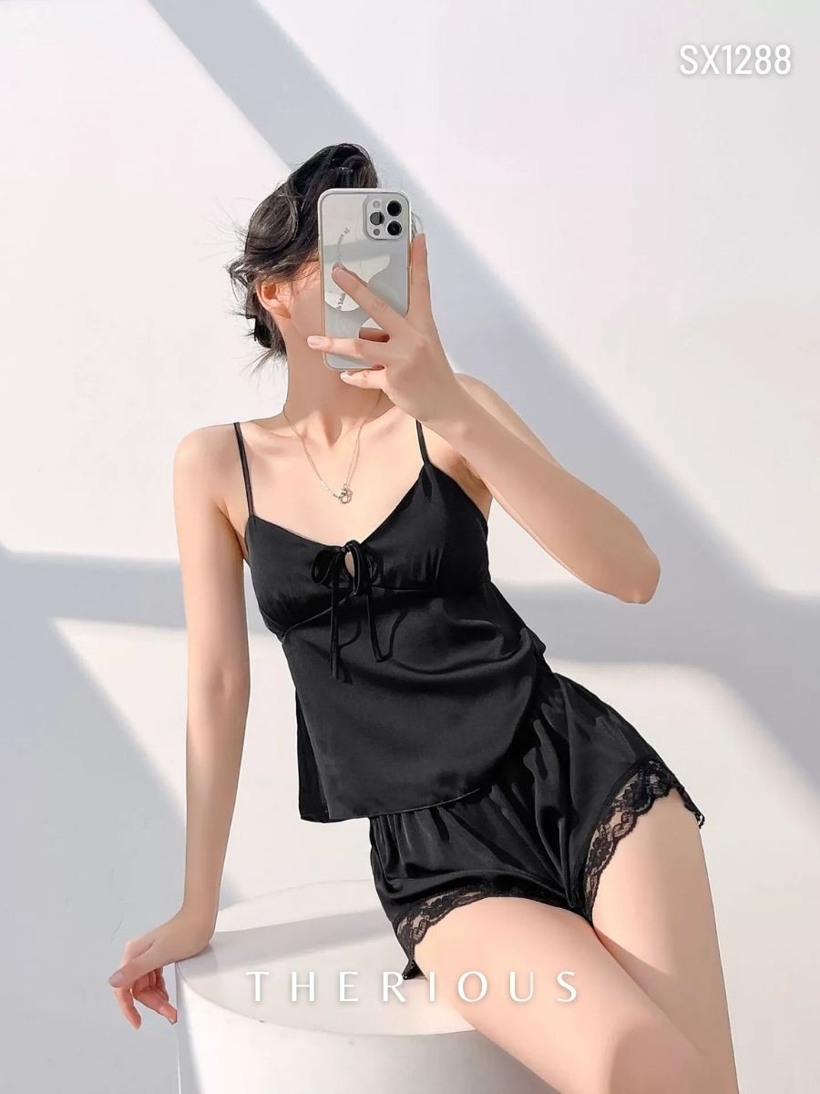Dhyana Pants Set Lingerie SX1288 [Ready Stock]