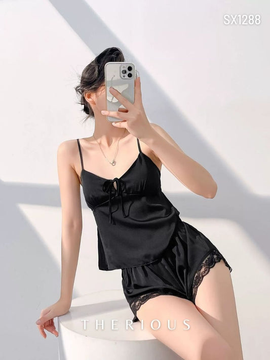 Dhyana Pants Set Lingerie SX1288 [Ready Stock]