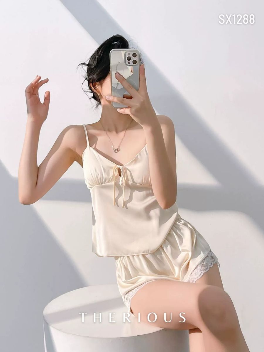 Dhyana Pants Set Lingerie SX1288 [Ready Stock]