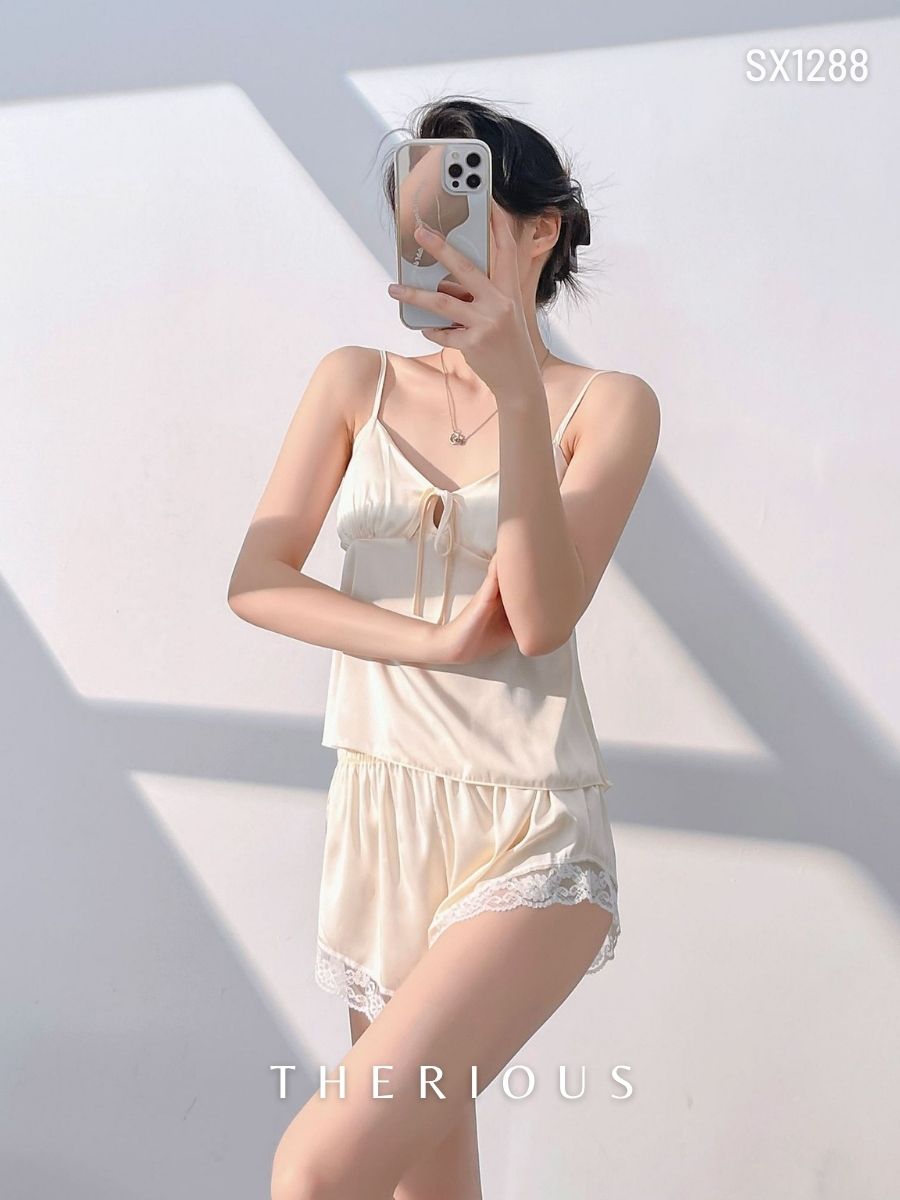 Dhyana Pants Set Lingerie SX1288 [Ready Stock]