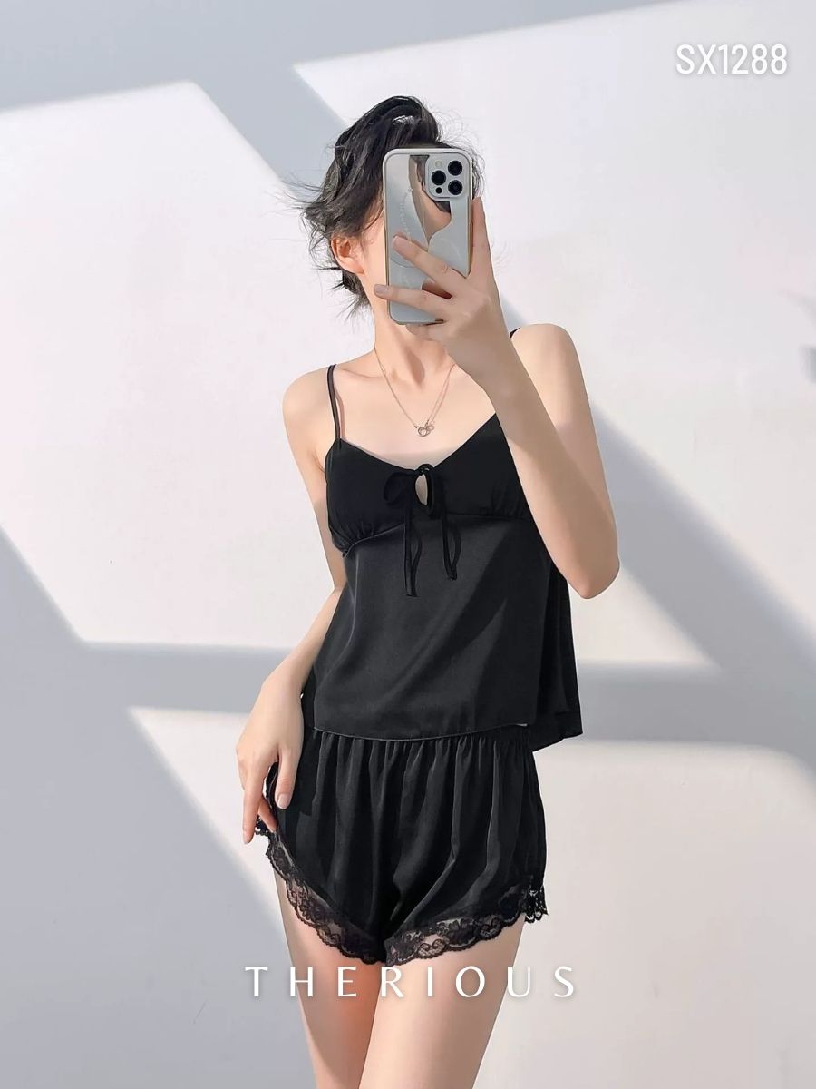 Dhyana Pants Set Lingerie SX1288 [Ready Stock]