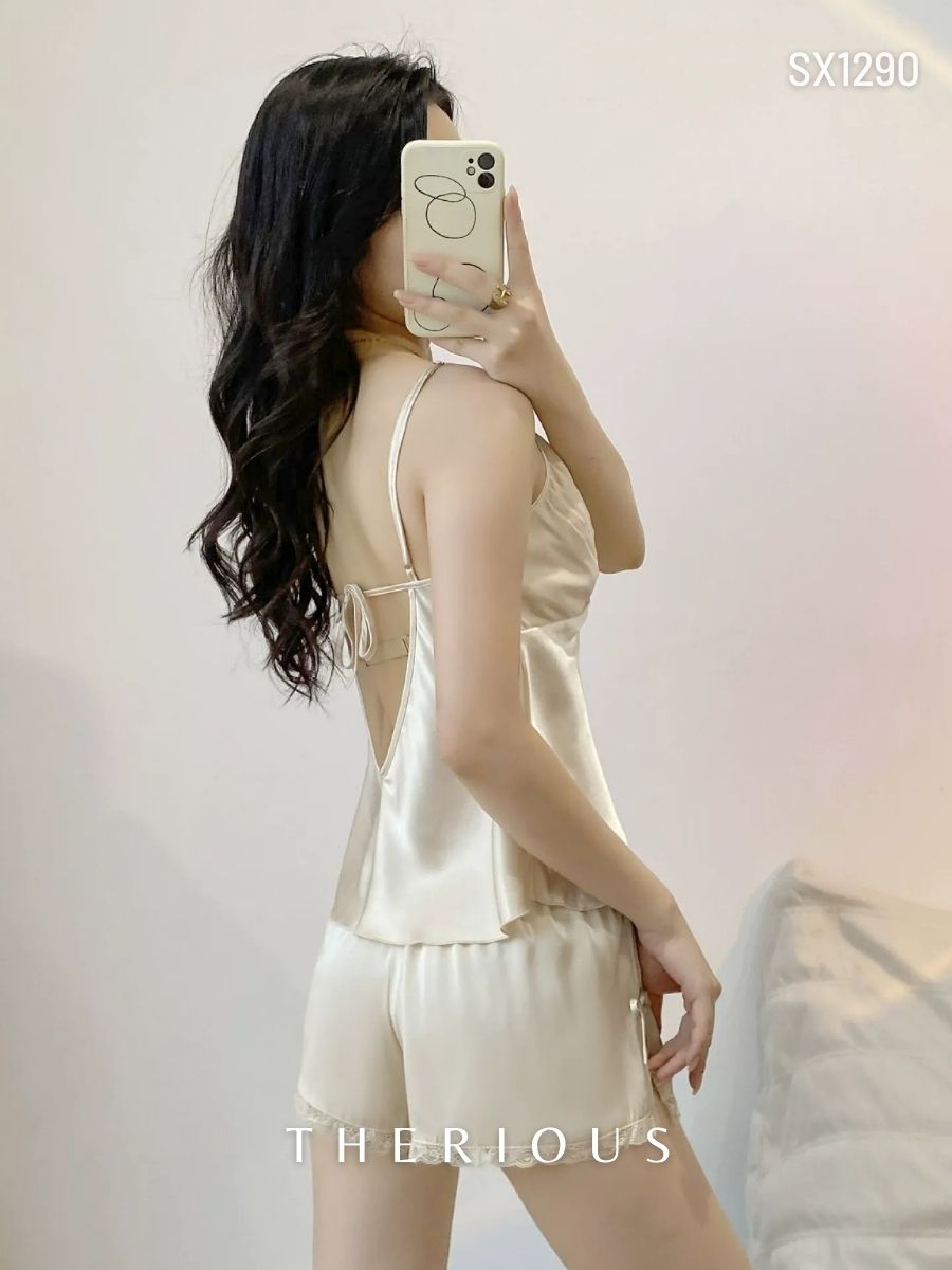 Dhyana Pants Set Lingerie SX1290 [Ready Stock]