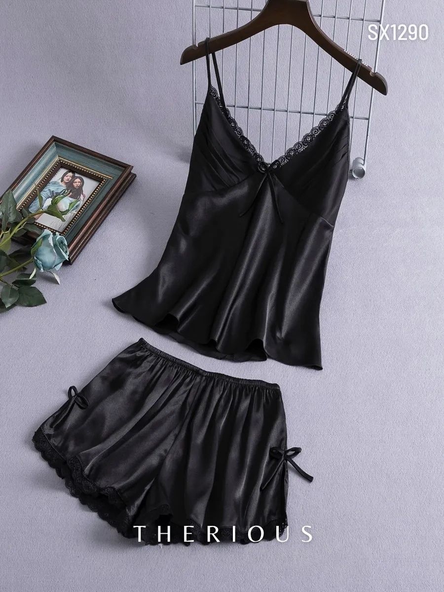 Dhyana Pants Set Lingerie SX1290 [Ready Stock]