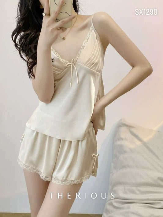 Dhyana Pants Set Lingerie SX1290 [Ready Stock]