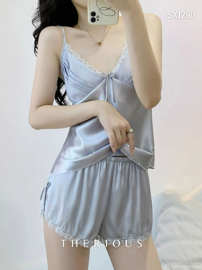 Dhyana Pants Set Lingerie SX1290 [Ready Stock]