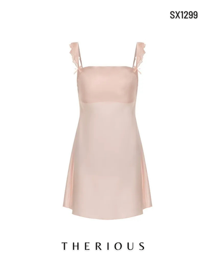 Dhyana Fluffy Dress Lingerie SX1299 [Ready Stock]