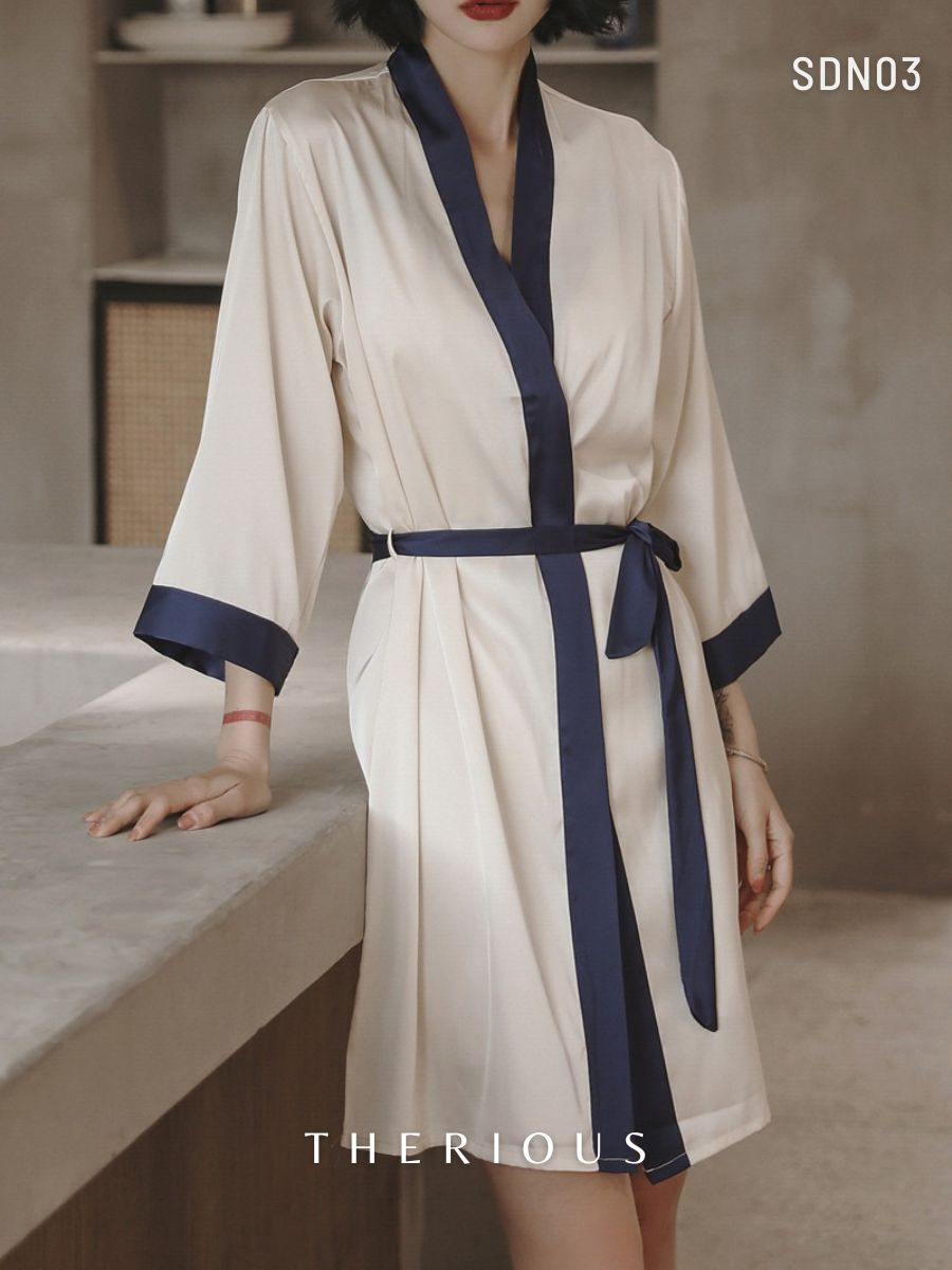 Premium Queen Silk Nightgown SDN03 [Ready Stock]