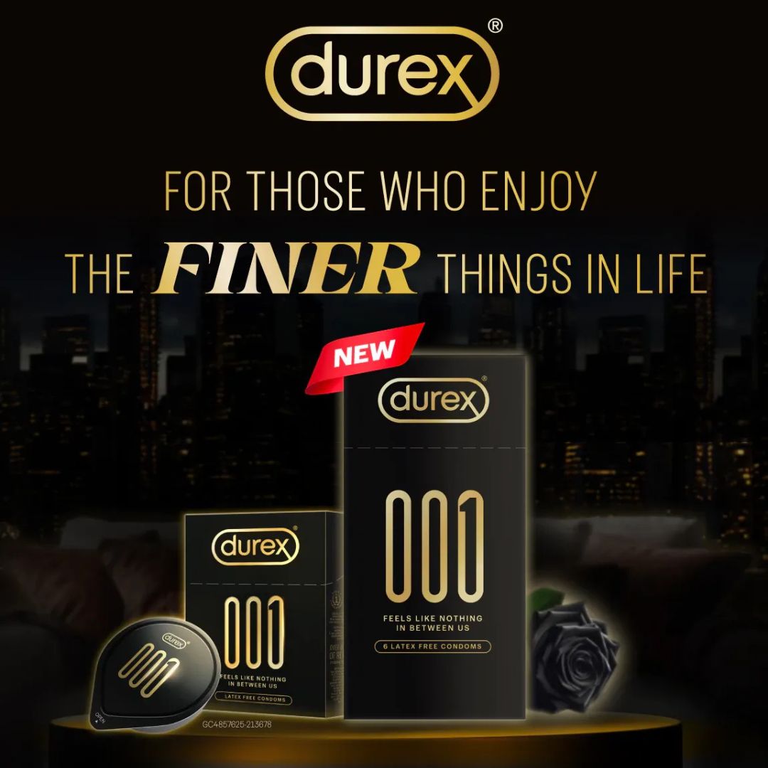 Durex 001 Condoms 2 Packs [Ready Stock]
