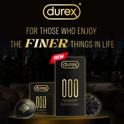 Durex 001 Condoms 2 Packs [Ready Stock]