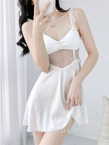 Rose Satin Dress Lingerie D160 [Preorder]
