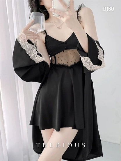 Rose Satin Dress Lingerie D160 [Preorder]
